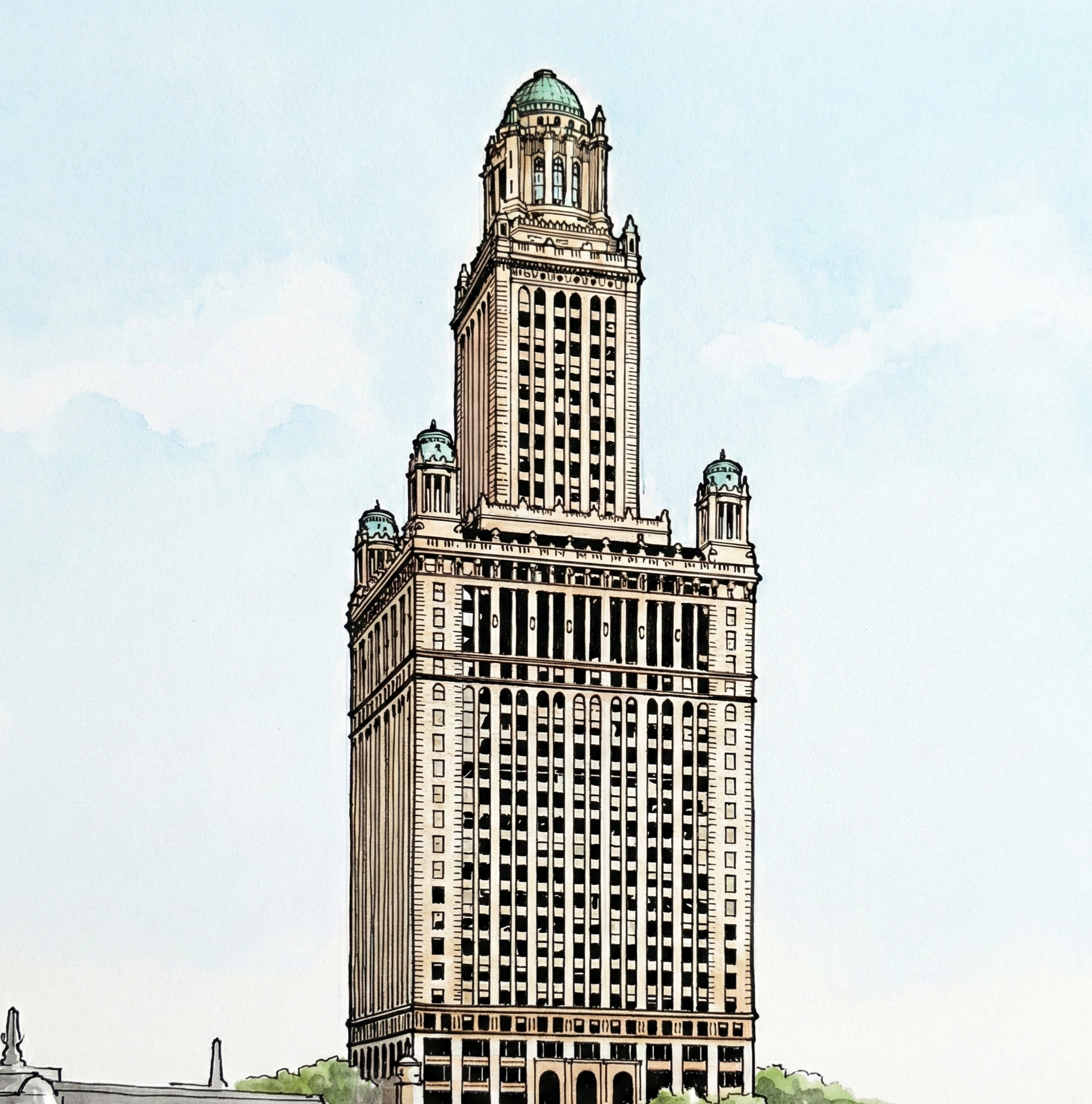 The Jewelers Building at 35 E. Wacker Drive, Chicago